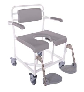 HMN M2 Bariatric Shower Commode Chair, 300kg
