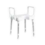 Rebotec Cannes – Shower Stool With Arm Rests