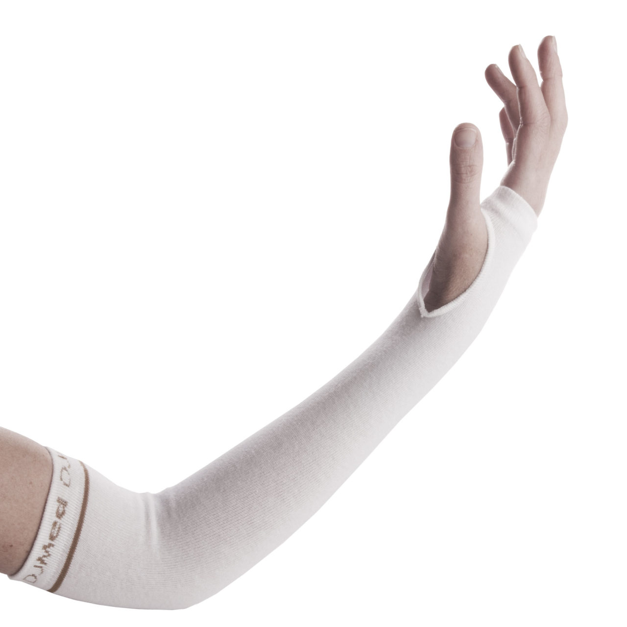 DJMed White Geri Sleeves Arm Skin Protectors